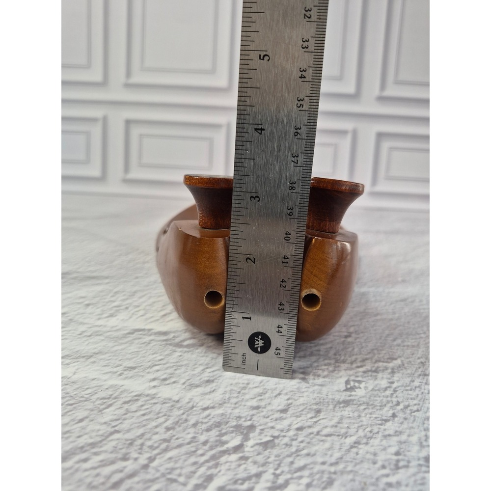 Nettleton Vintage Wooden Adjustable Shoe Trees Brown Mens Size L Slotted Design - Picture 6 of 13